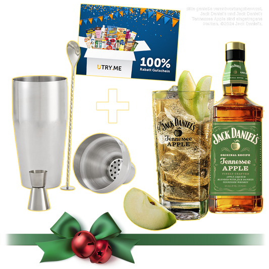 XMAS Jack Daniel's + Shakerset + 100% Gutschein